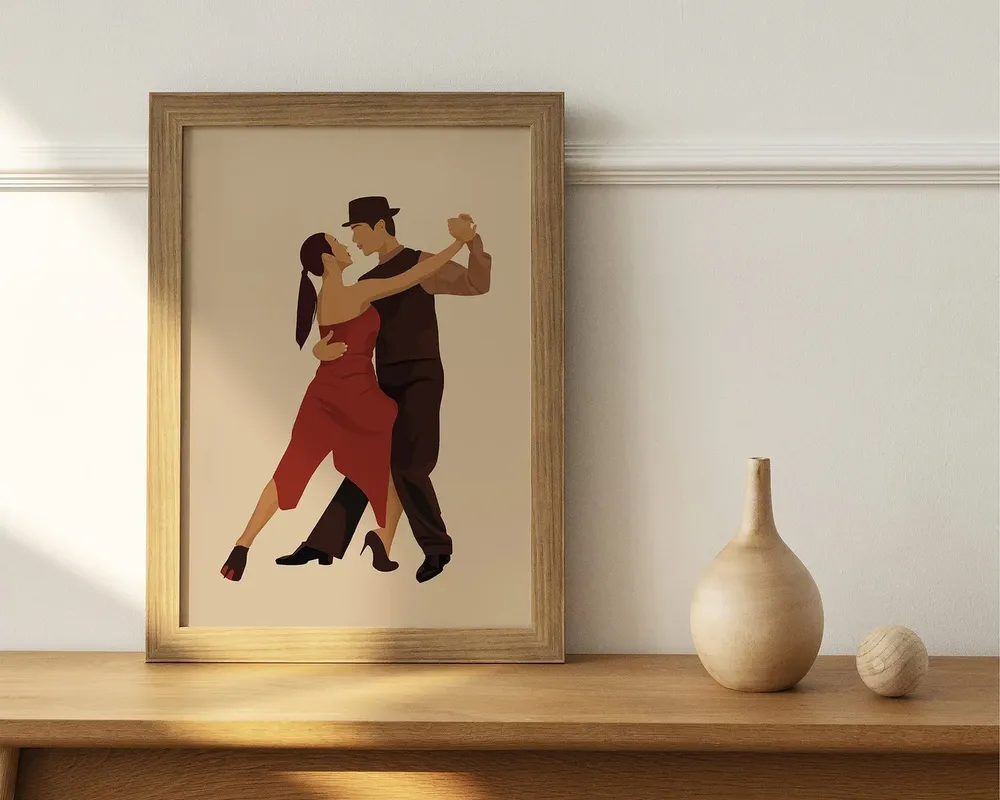 Argentinian Tango, Buenos Aires Poster Print - Image 2