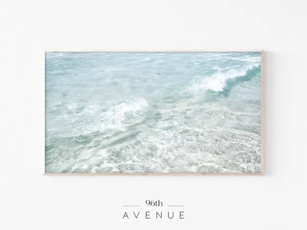 Beach Ocean Coastal Art Print for Living Rooms