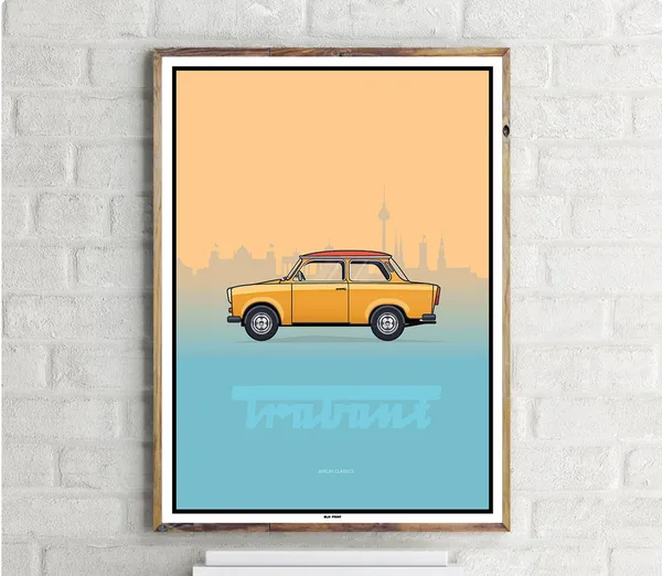 Mitte 1 Vintage Travel Poster