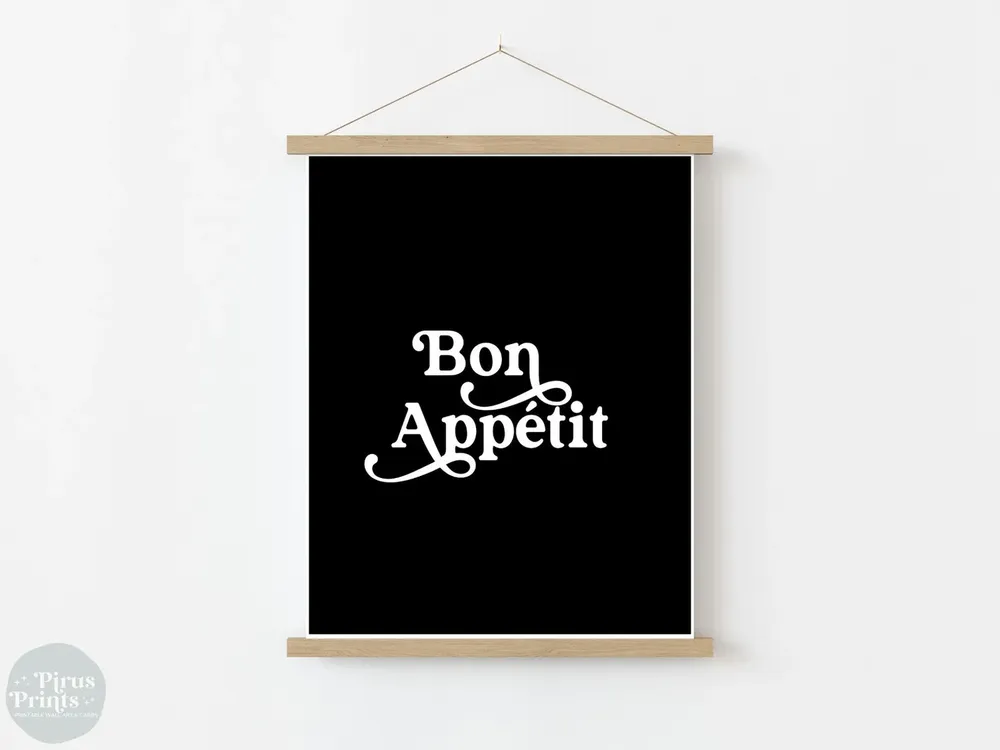 Bon Appetit - Retro Typography - Image 2