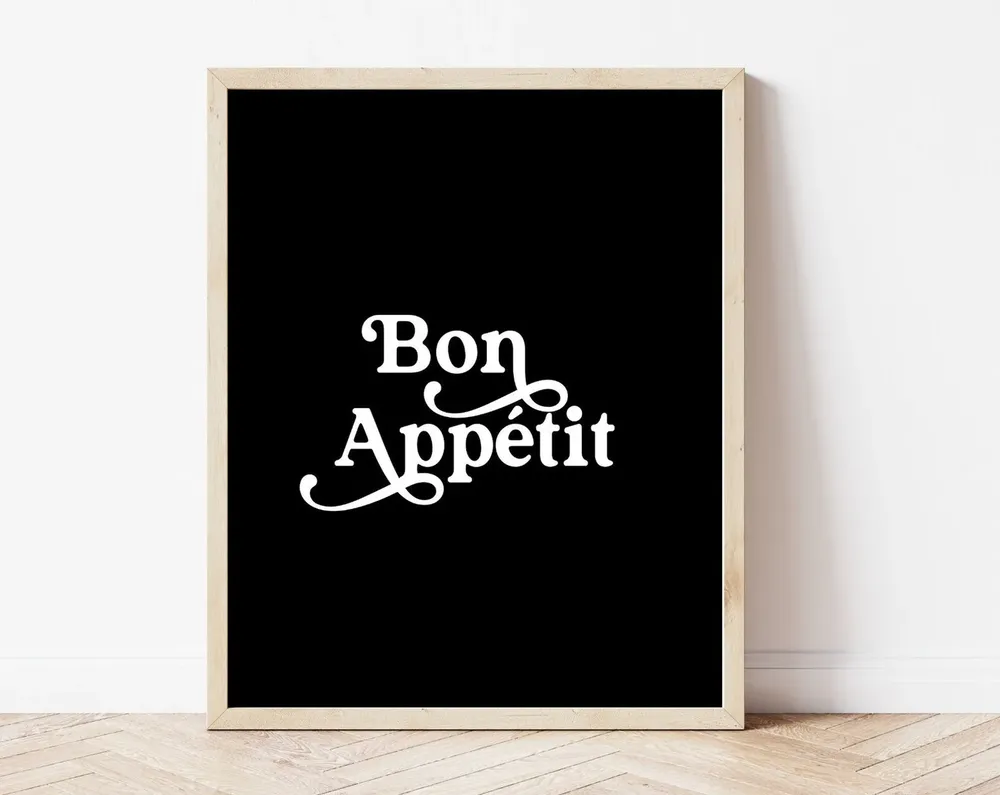 Bon Appetit - Retro Typography