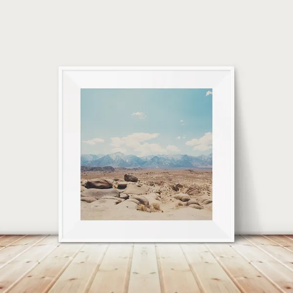 Alabama Hills Sierra Nevada Landscape Art Print