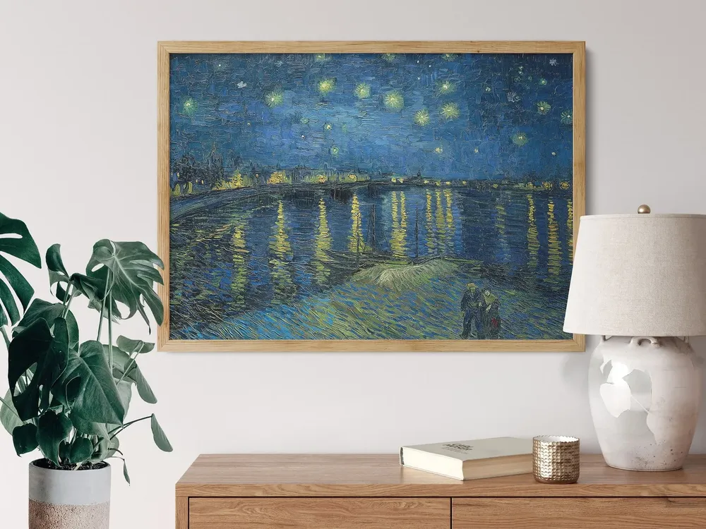 Starry Night Over The Rhone - Van Gogh