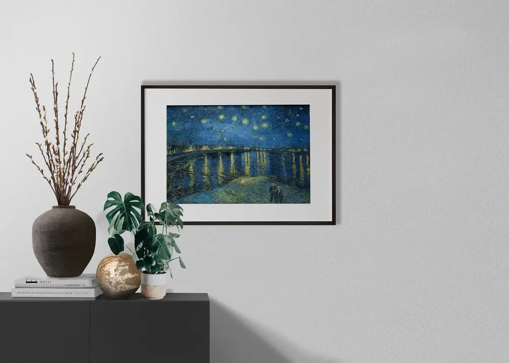 Starry Night Over The Rhone - Van Gogh - Image 2