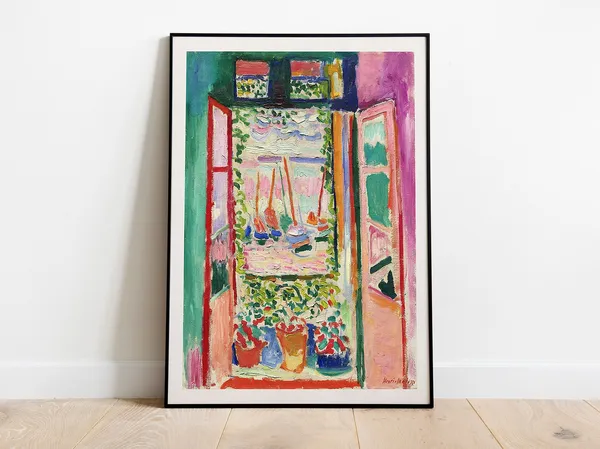 Matisse Open Window Collioure Gift Poster Print