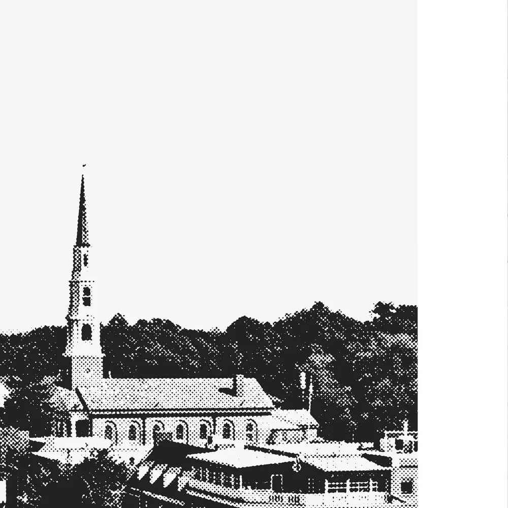 Chapel Hill, North Carolina Minimalist Poster Print - Image 2