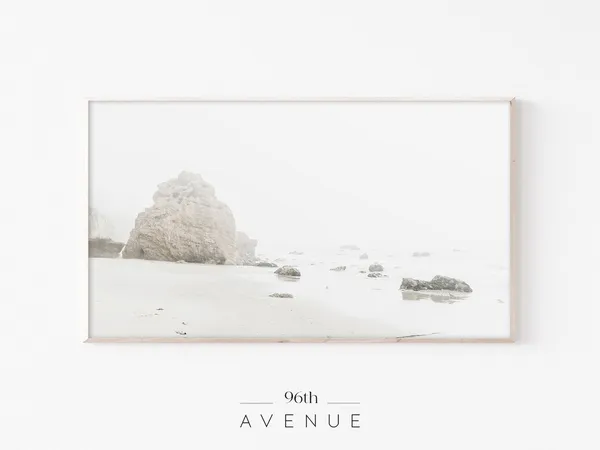 Boho Beach Art, Coastal Art Poster