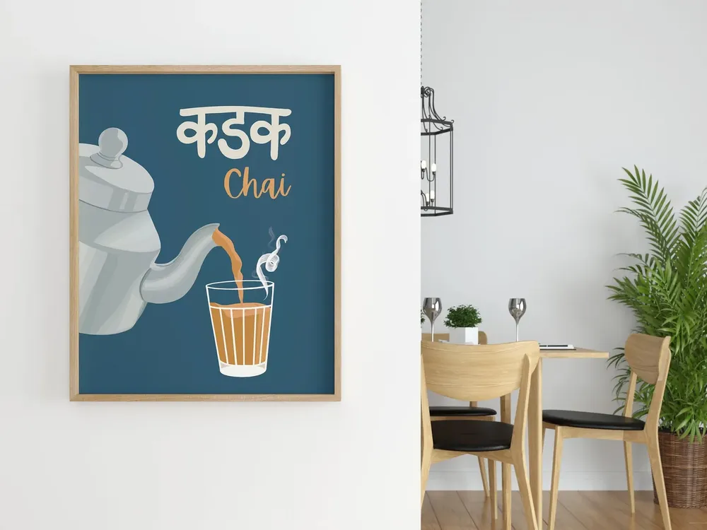 Kadak Chai - South Asian Art - Image 2