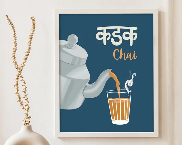 Kadak Chai - South Asian Art