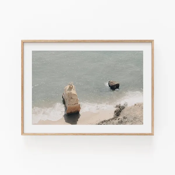 Beach Print Coastal Decor, Surf Art Poster