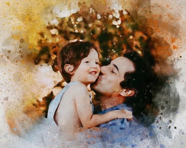 Personalized Father's Day Gift for Dad, Art Print