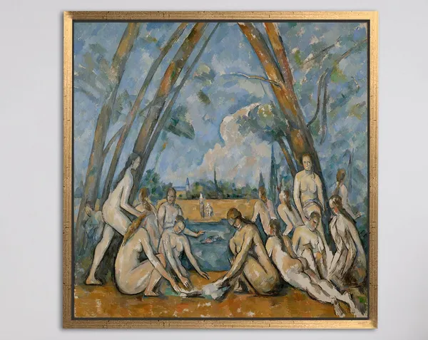 Cezanne The Large Bathers Art Print