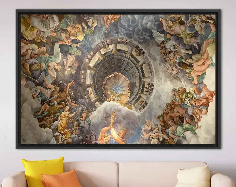 Giulio Romano View of Olympus Art Print