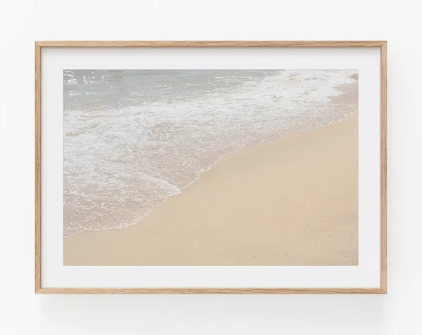 Beach Print, Coastal Seashore Wall Art Print