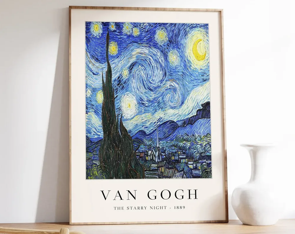 Van Gogh's The Starry Night Art Print