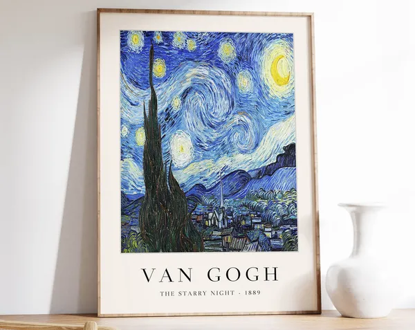 Van Gogh's The Starry Night Art Print