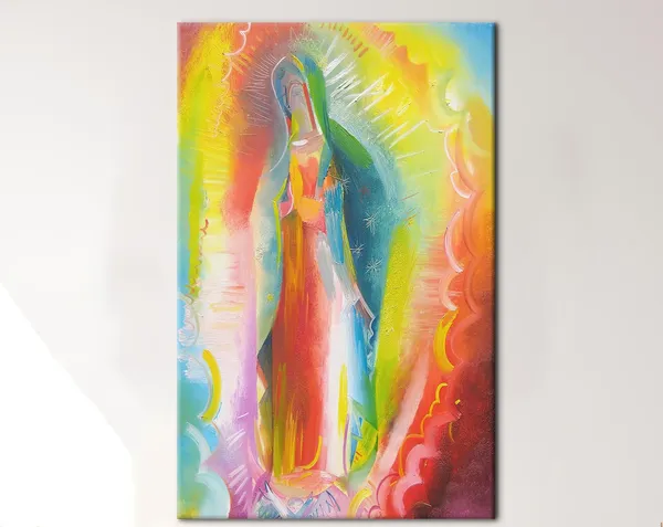 Our Lady Of Guadalupe Painting, Modern Poster