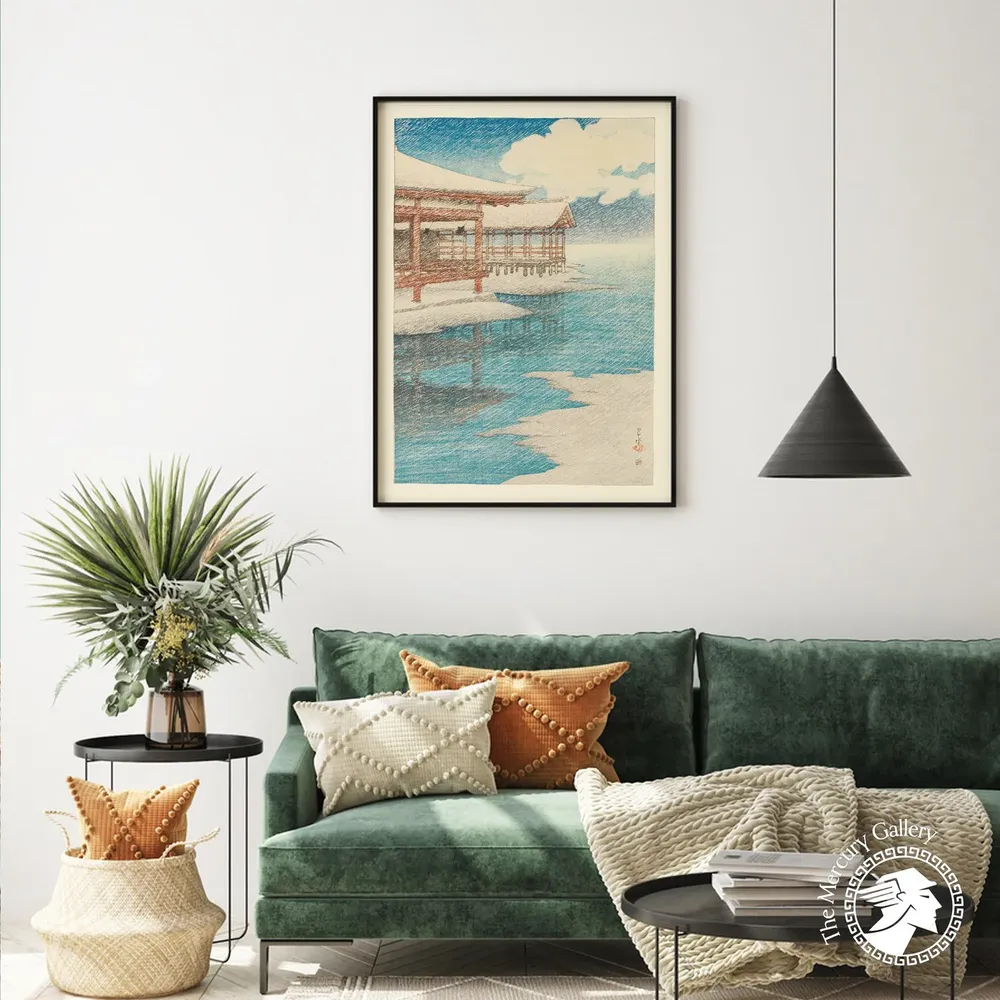 Kawase Hasui Vintage Japanese Art Print - Image 4