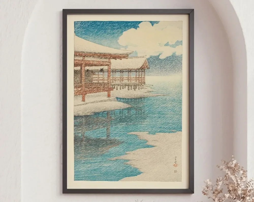 Kawase Hasui Vintage Japanese Art Print