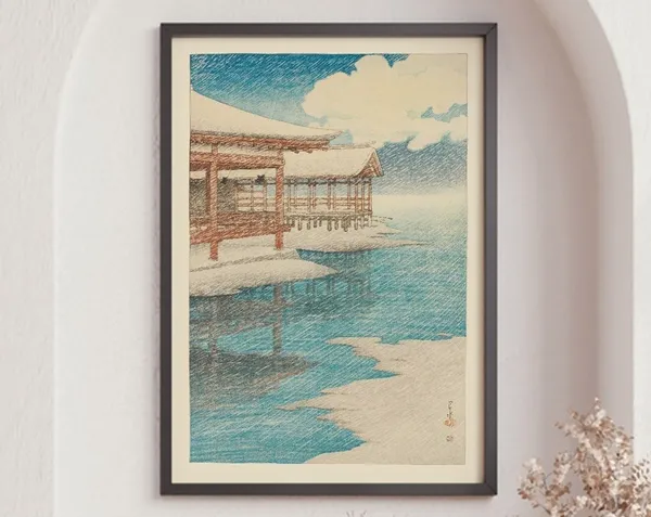 Kawase Hasui Vintage Japanese Art Print
