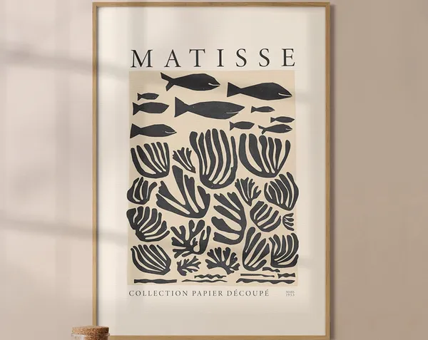 Henri Matisse La Gerbe Exhibition Poster
