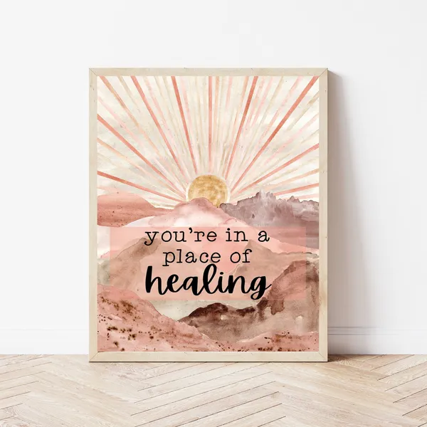 Chiropractic Wall Art Print, Therapist Office Decor