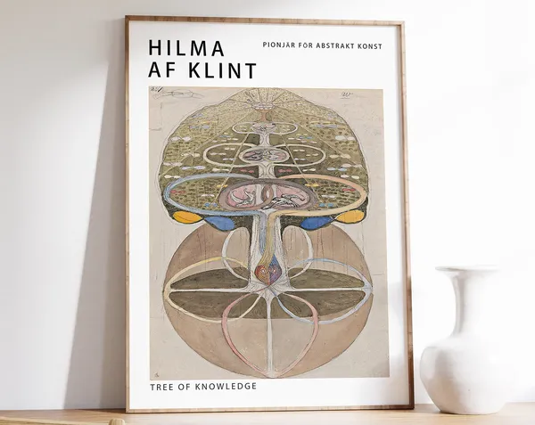 Hilma Af Klint Tree Of Knowledge Vintage Art Print