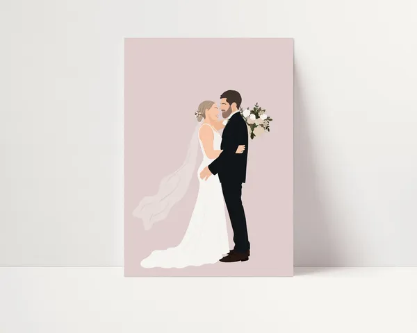 Custom Family Portrait Personalised Art Print