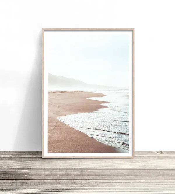Beach Coastal Ocean Photography Art Print