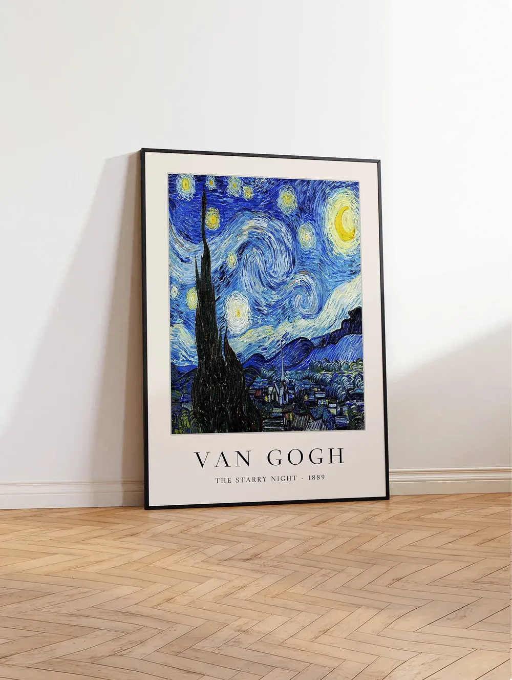 Van Gogh's The Starry Night Art Print - Image 3