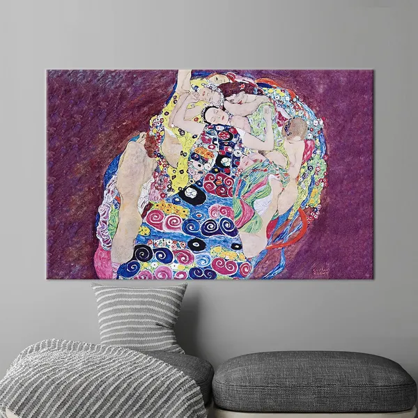The Virgin by Klimt, Vintage Art Print