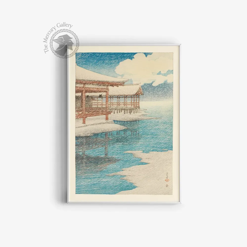 Kawase Hasui Vintage Japanese Art Print - Image 3
