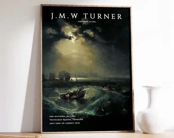 J. M. W. Turner Fisherman at Sea Art Print