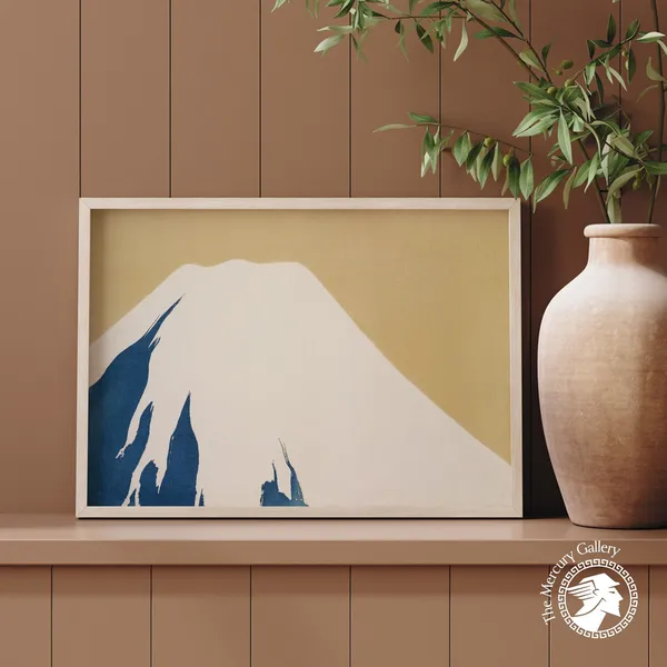 Kamisaka Sekka Mount Fuji Vintage Travel Poster