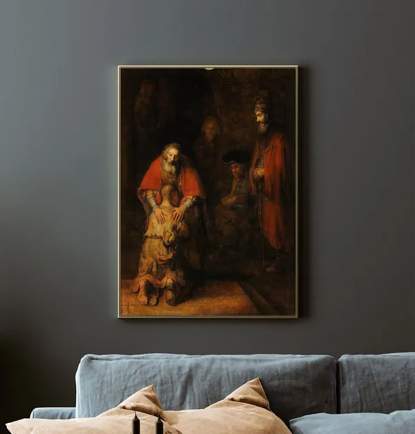 Return Of The Prodigal Son By Rembrandt Poster