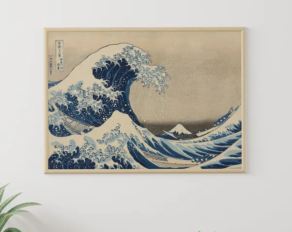 Hokusai Under the Wave Off Kanagawa Art Print
