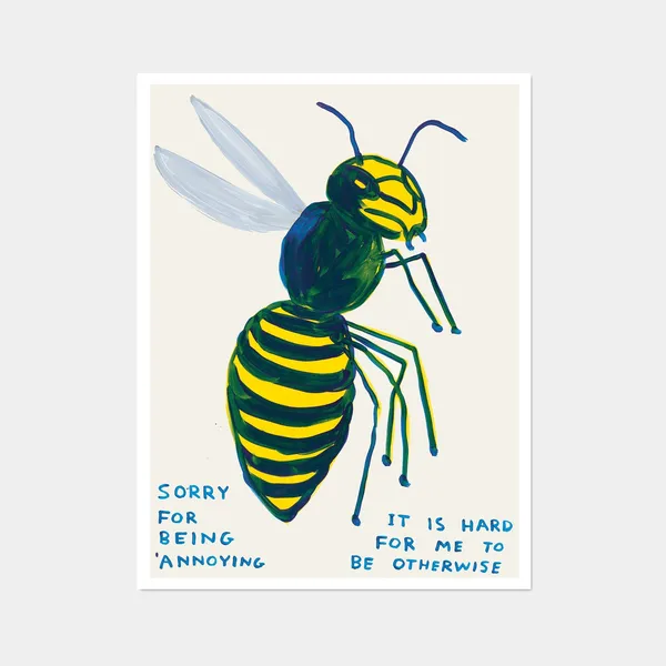 Sorry For Being Annoying, Humorous Wall Art Print