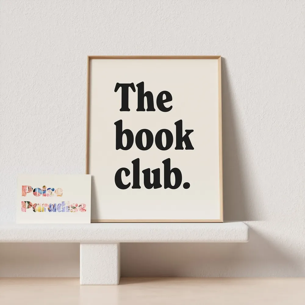 The Book Club Gallery Wall Poster Print - Image 4