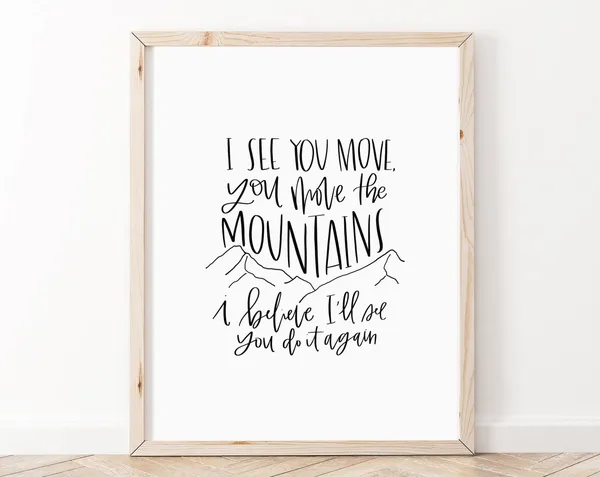 Christian Bible Verse Do It Again Lyrics Art Print
