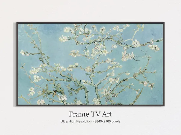 Van Gogh Spring Almond Blossoms Vintage Art Print