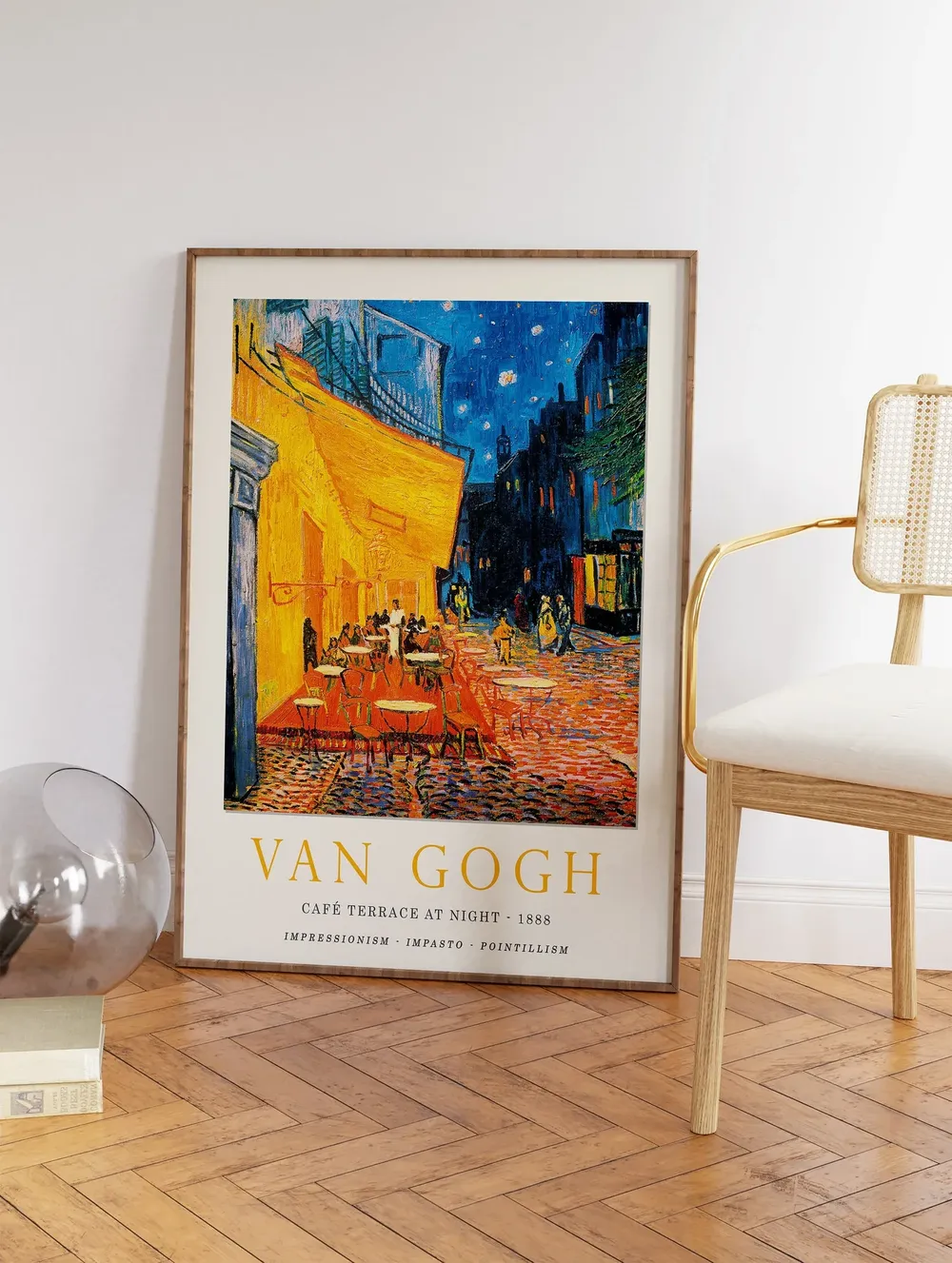 Van Gogh Cafe Terrace At Night Poster - Image 3