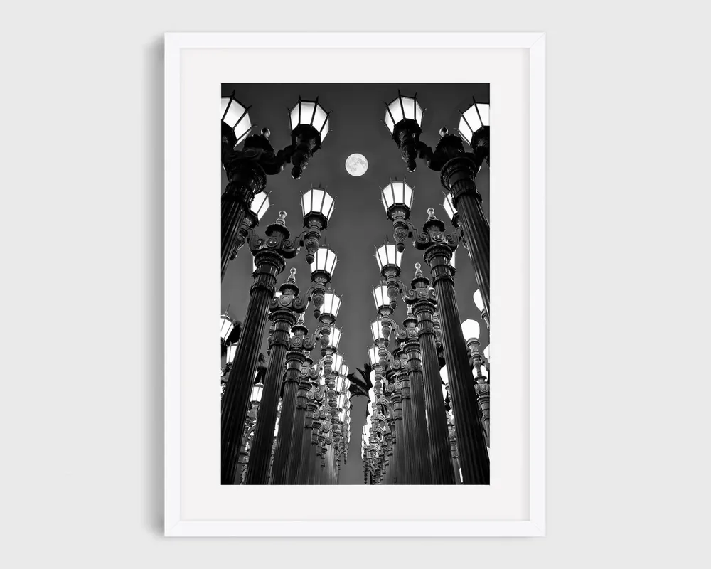 Los Angeles California Architecture Art Print, Urban