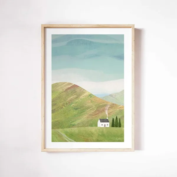 Glencoe by Henry Rivers, Scottish Highlands Travel Poster