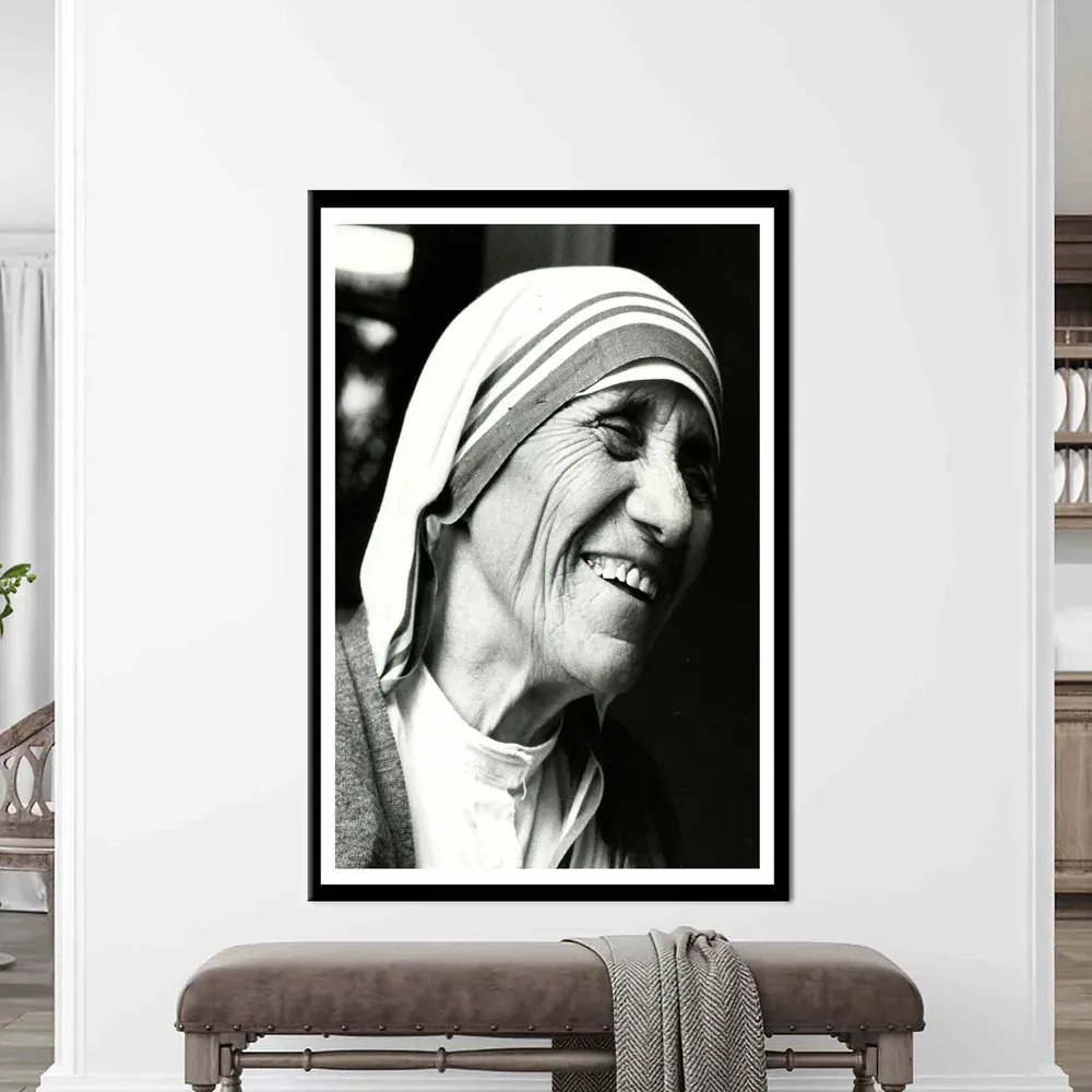 Mother Teresa Portrait Art Print