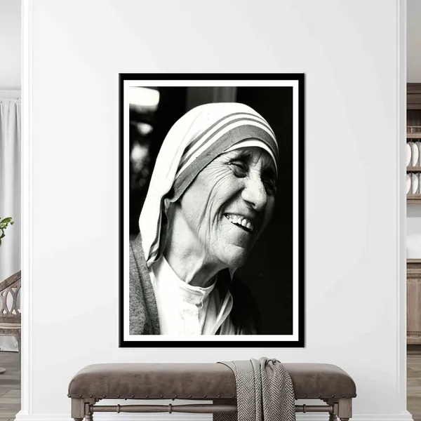 Mother Teresa Portrait Art Print