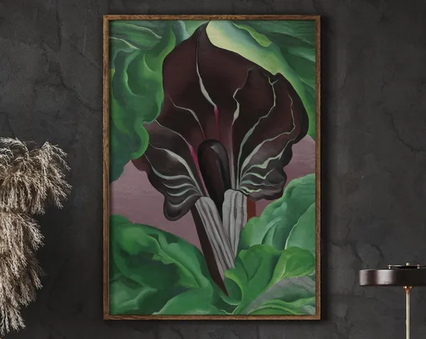 Georgia O'Keeffe Jack-In-Pulpit No. 2, Art Print