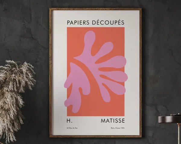 Henri Matisse Cutouts Vintage Art Print