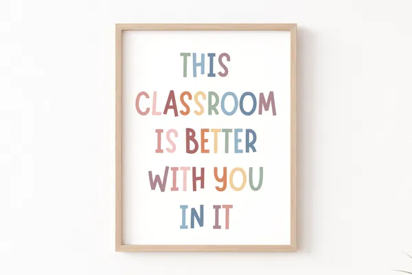 This Classroom Is Better With You In It, Boho