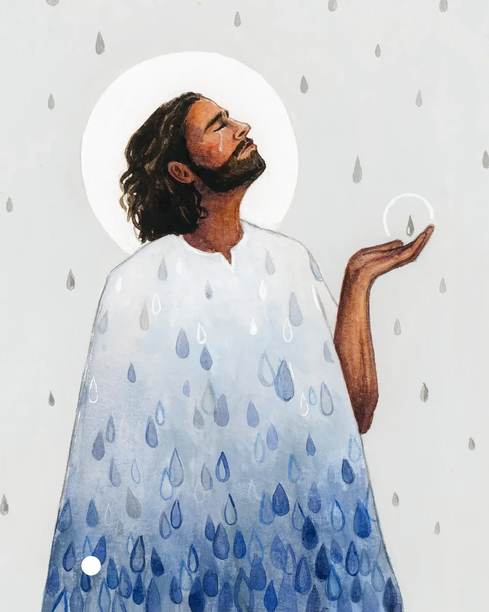 A Man Of Sorrows Jesus Christ Art Print - Image 2
