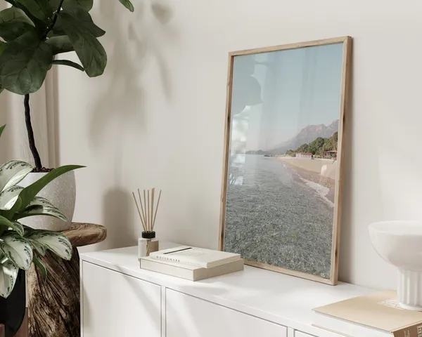 Beach Print Instant Art City Photo Poster